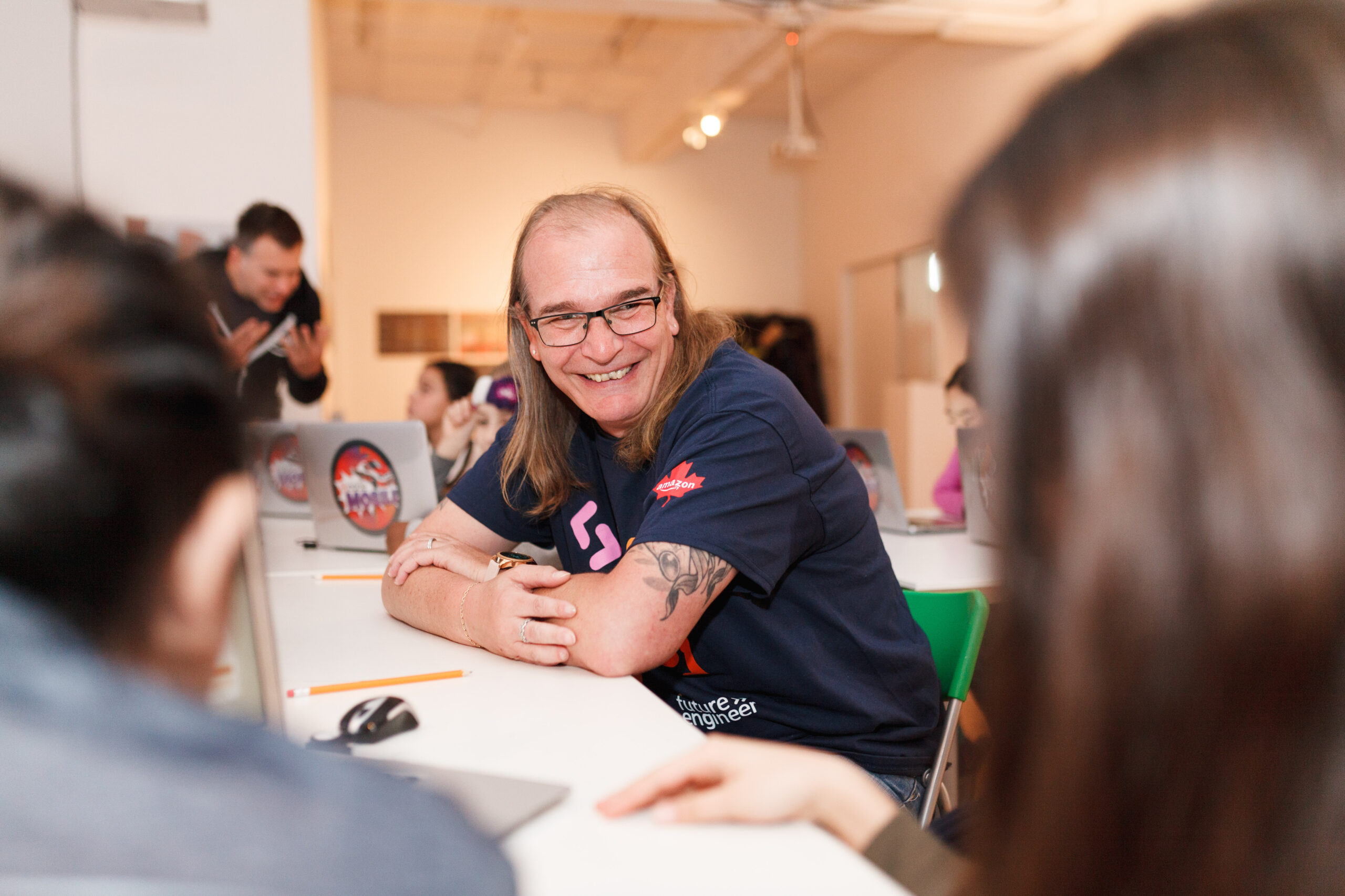 CLC instructor smiling to the camera