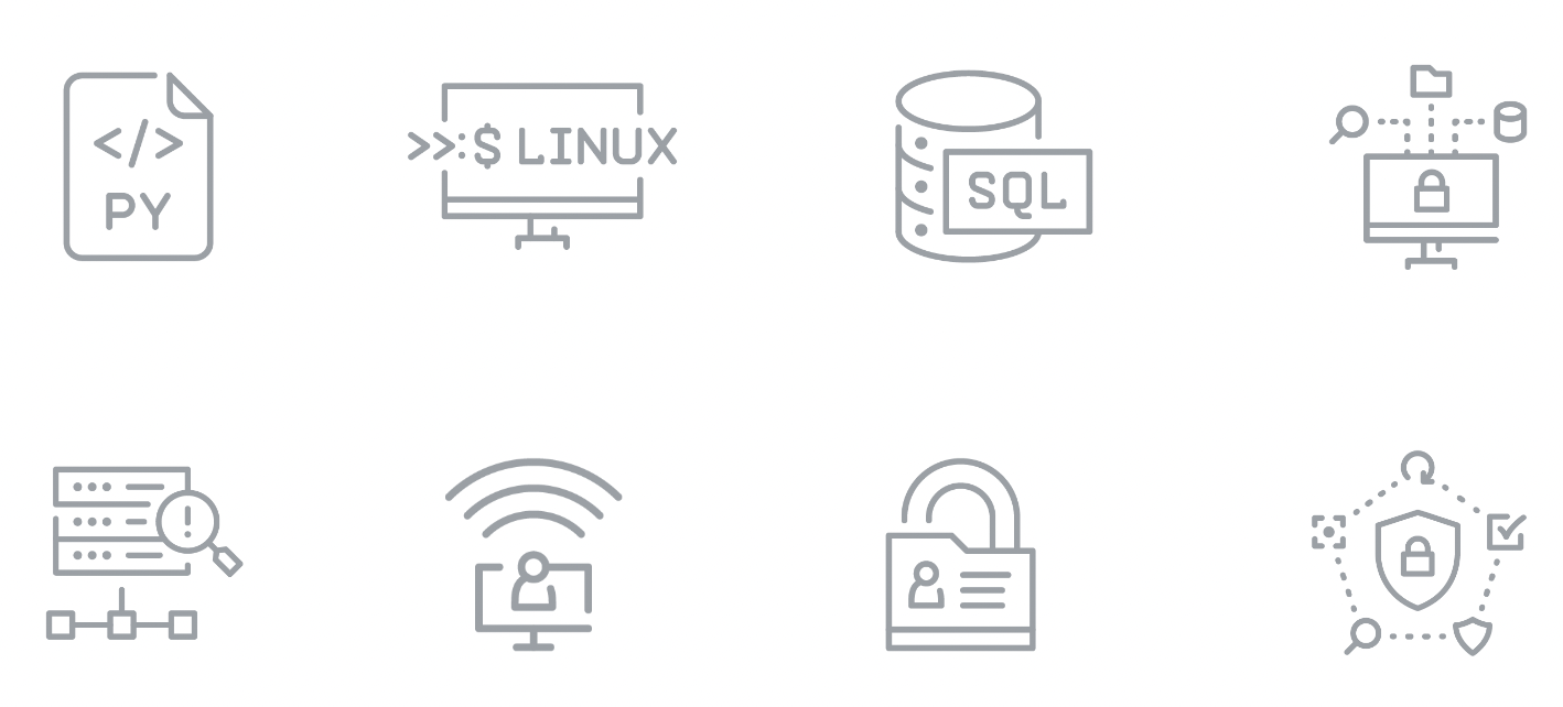 Python Linux SQL SIEM tools IDS Network security Information security NIST Cybersecurity framework