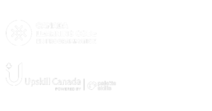 Logos of Canada Learning Code, BrainStation, Upskill Canada, Palette Skills